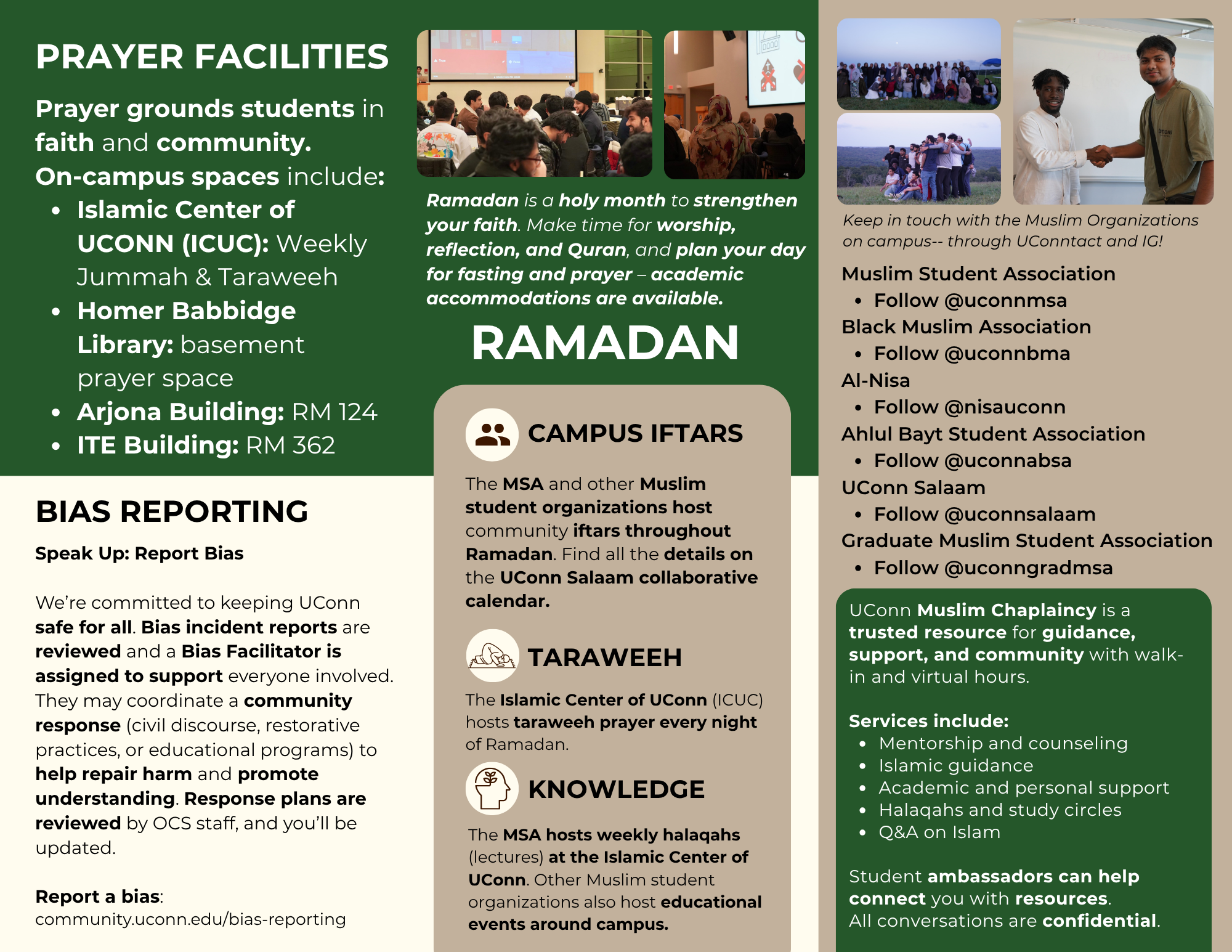 UConn Muslim Guide Page 2